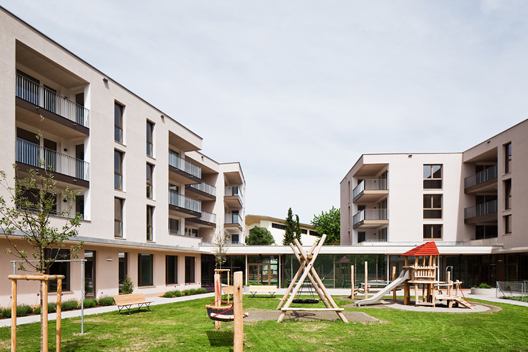 Haus im Leben, BWSG, Innsbruck, Gsottbauer Architekturwerkstatt, Manfred Gsottbauer, Christian Flatscher, Architekturfotografie, Fotografie, Architekturphotographie, Photographie, Architektur, Tirol