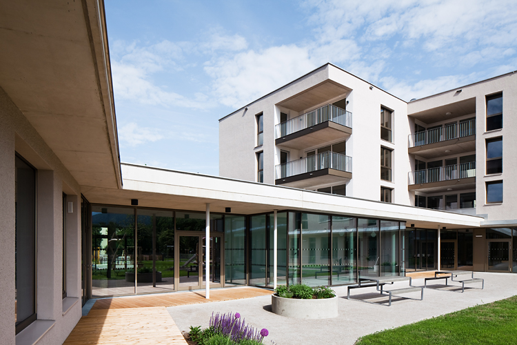 Haus im Leben, BWSG, Innsbruck, Gsottbauer Architekturwerkstatt, Manfred Gsottbauer, Christian Flatscher, Architekturfotografie, Fotografie, Architekturphotographie, Photographie, Architektur, Tirol