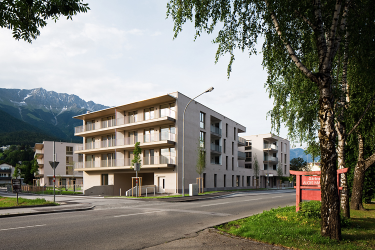 Haus im Leben, BWSG, Innsbruck, Gsottbauer Architekturwerkstatt, Manfred Gsottbauer, Christian Flatscher, Architekturfotografie, Fotografie, Architekturphotographie, Photographie, Architektur, Tirol