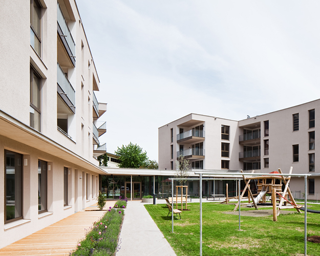 Haus im Leben, BWSG, Innsbruck, Gsottbauer Architekturwerkstatt, Manfred Gsottbauer, Christian Flatscher, Architekturfotografie, Fotografie, Architekturphotographie, Photographie, Architektur, Tirol