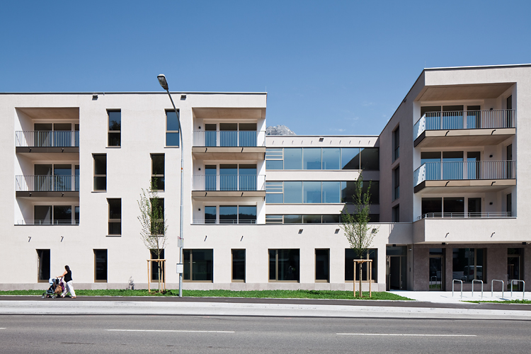 Haus im Leben, BWSG, Innsbruck, Gsottbauer Architekturwerkstatt, Manfred Gsottbauer, Christian Flatscher, Architekturfotografie, Fotografie, Architekturphotographie, Photographie, Architektur, Tirol