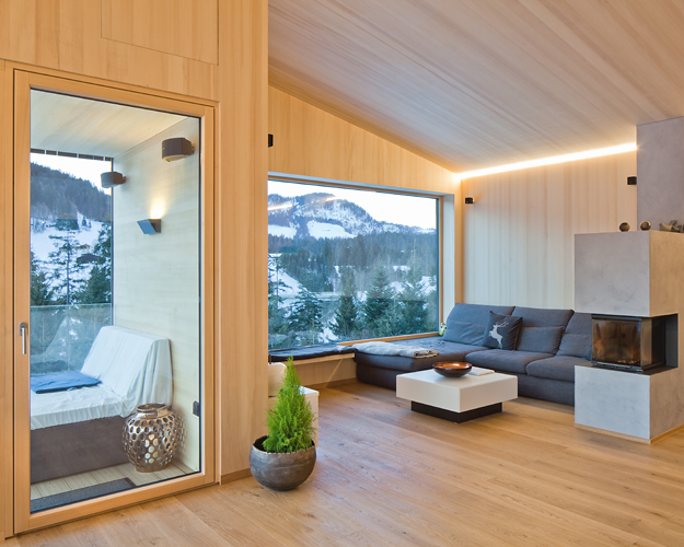 Haus Schuster, Riezlern, Kleinwalsertal, Pfanzelt Architekten, Alexander Pfanzelt, Christian Flatscher, Architekturfotografie, Fotografie, Architekturphotographie, Photographie, Architektur, Vorarlberg