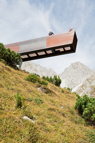 Perspektivenweg Nordkette, Nordkette, Seegrube, Innsbruck, Snohetta Studio Innsbruck, Snohetta, Christian Flatscher, Architekturfotografie, Fotografie, Architekturphotographie, Photographie, Architektur, Tirol