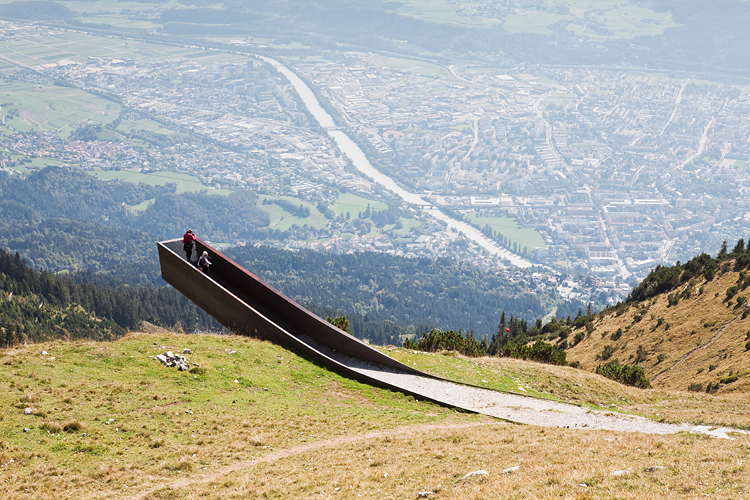 Perspektivenweg Nordkette, Nordkette, Seegrube, Innsbruck, Snohetta Studio Innsbruck, Snohetta, Christian Flatscher, Architekturfotografie, Fotografie, Architekturphotographie, Photographie, Architektur, Tirol