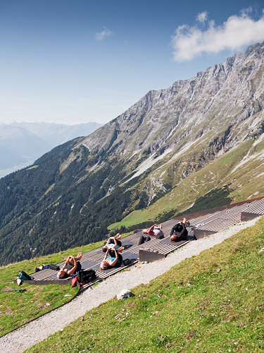 Perspektivenweg Nordkette, Nordkette, Seegrube, Innsbruck, Snohetta Studio Innsbruck, Snohetta, Christian Flatscher, Architekturfotografie, Fotografie, Architekturphotographie, Photographie, Architektur, Tirol