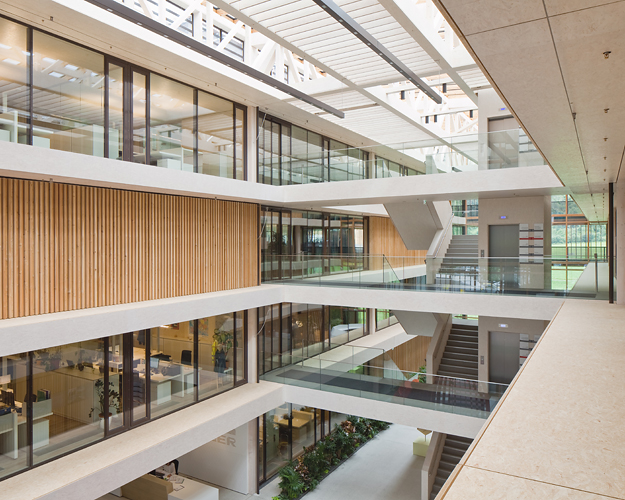 Stammhaus Egger, Fritz Egger GmbH & Co OG, St. Johann in Tirol, Bruno Moser, Architekturwerkstatt, Christian Flatscher, Architekturfotografie, Fotografie, Architekturphotographie, Photographie, Architektur, Tirol