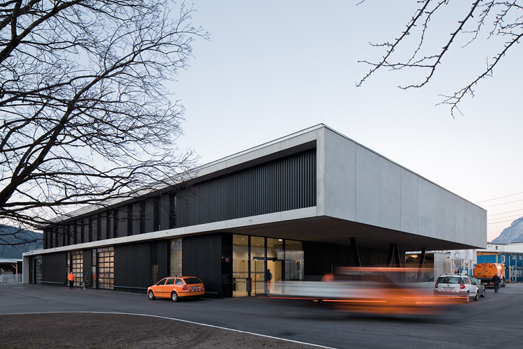 Strassenbauhof Rossau, IIG, Innsbruck, Dreiplus Architekten, Christian Flatscher, Architekturfotografie, Fotografie, Architekturphotographie, Photographie, Architektur, Tirol