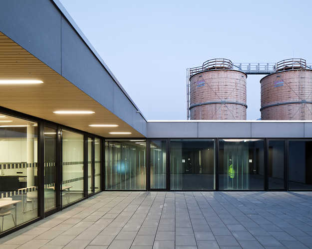 Strassenbauhof Rossau, IIG, Innsbruck, Dreiplus Architekten, Christian Flatscher, Architekturfotografie, Fotografie, Architekturphotographie, Photographie, Architektur, Tirol