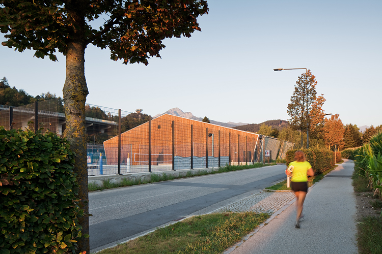 Tennisanlage Wiesengasse, Innsbruck, Beaufort Architekten, IIG, Sportunion Tirol, Turnerschaft Innsbruck, Christian Flatscher, Architekturfotografie, Fotografie, Architekturphotographie, Photographie, Architektur, Tirol