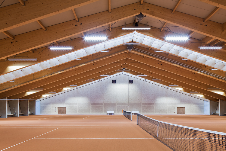 Tennisanlage Wiesengasse, Innsbruck, Beaufort Architekten, IIG, Sportunion Tirol, Turnerschaft Innsbruck, Christian Flatscher, Architekturfotografie, Fotografie, Architekturphotographie, Photographie, Architektur, Tirol