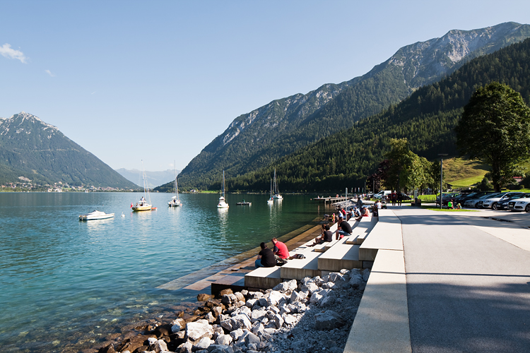 Ufergestaltung Pertisau, Pertisau, Achsensee, Stoll.Wagner+Partner Architektur, Reinhard Wagner, Philipp Stoll, Christian Flatscher, Architekturfotografie, Fotografie, Architekturphotographie, Photographie, Architektur, Tirol