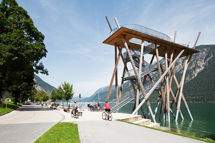 Ufergestaltung Pertisau, Pertisau, Achsensee, Stoll.Wagner+Partner Architektur, Reinhard Wagner, Philipp Stoll, Christian Flatscher, Architekturfotografie, Fotografie, Architekturphotographie, Photographie, Architektur, Tirol