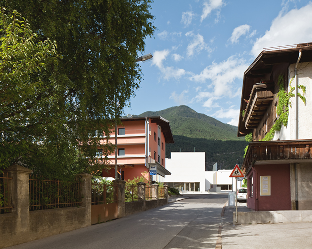 Veranstaltungszentrum Zirl, VAZ, Zirl, B4, Wolf Architektur, Wolfgang Grossruck, Christian Flatscher, Architekturfotografie, Fotografie, Architekturphotographie, Photographie, Architektur, Tirol