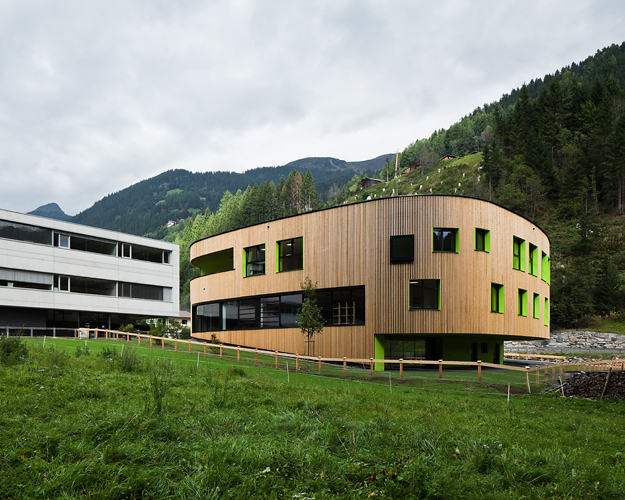 Volksschule Kappl, Kappl, Paznaun, Stoll.Wagner+Partner Architektur, Reinhard Wagner, Philipp Stoll, Christian Flatscher, Architekturfotografie, Fotografie, Architekturphotographie, Photographie, Architektur, Tirol