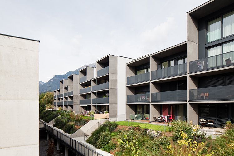 Wohnanlage Kreuzgasse 2, Innsbruck, Lorenz Ateliers, Peter Lorenz, Zima, Christian Flatscher, Architekturfotografie, Fotografie, Architekturphotographie, Photographie, Architektur, Tirol