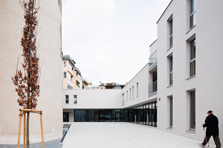 Wohnbebauung Liebeneggstraße, IIG, Innsbruck, Kurt Rumplmayr, Christian Flatscher, Architekturfotografie, Fotografie, Architekturphotographie, Photographie, Architektur, Tirol